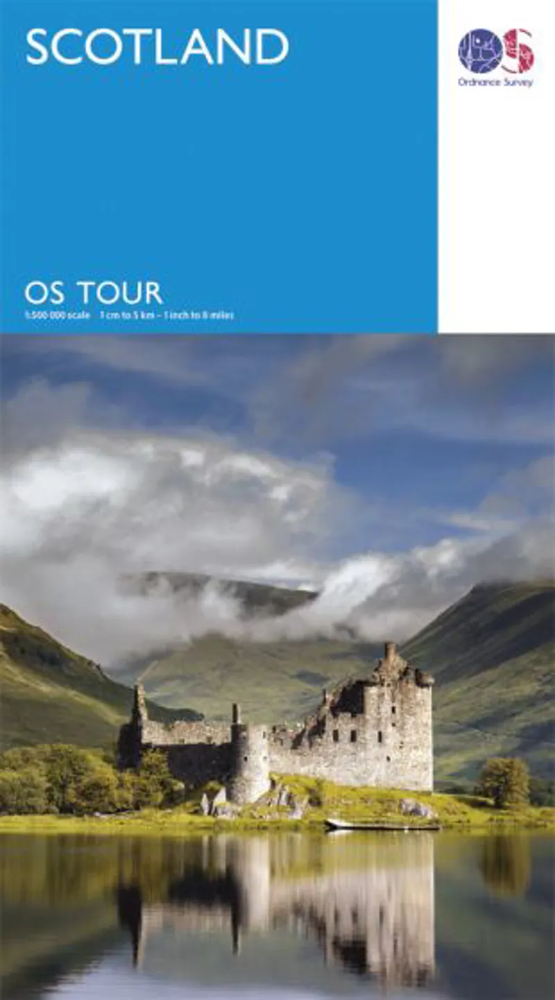OS Tour Map 12 - Scotland